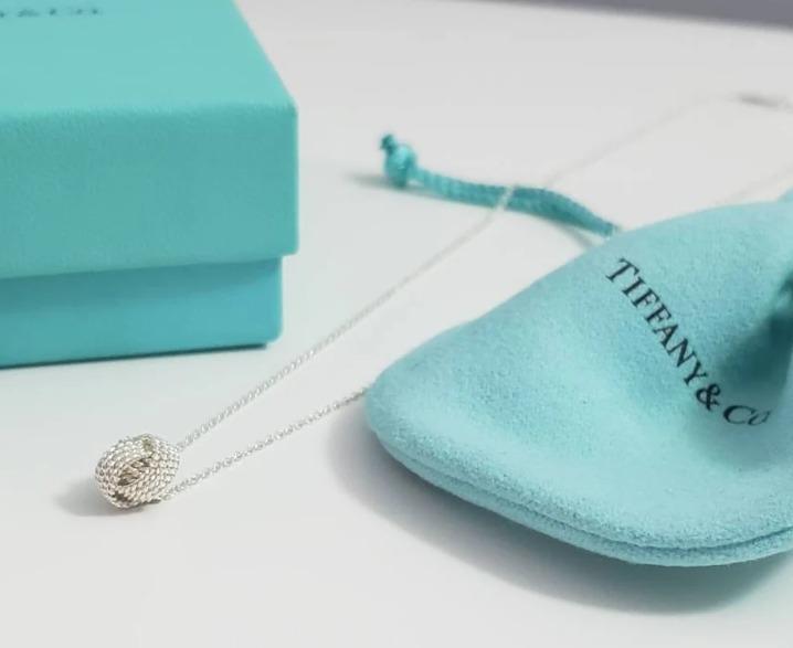 Tiffany knot necklace shop
