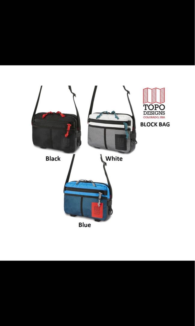 TOPO DESIGNS BLOCK BAG, Men's Fashion, Bags, Sling Bags on Carousell