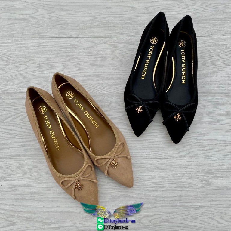 Tory Burch woman's suede kitten heel pump slip-on bow-detail pointed  wedding shoe size35-40, Women's Fashion, Footwear, Heels on Carousell