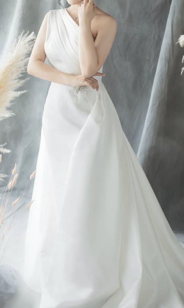 Style Simple Korean Wedding dress 
