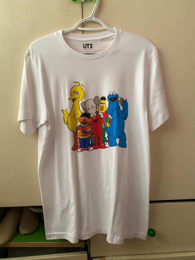 Uniqlo Kaws Sesame Street Group 2 Sweatshirt Ivory Men039s Size XS Crew  Neck  eBay