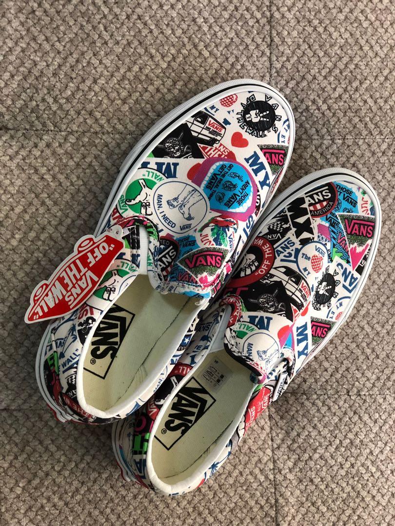 Vans mash up 2025 stickers slip on