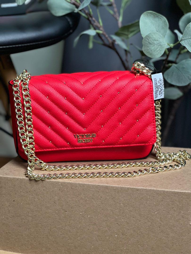 Victoria's Secret shoulder bag, Red, Women's Fashion, Bags - Main Image