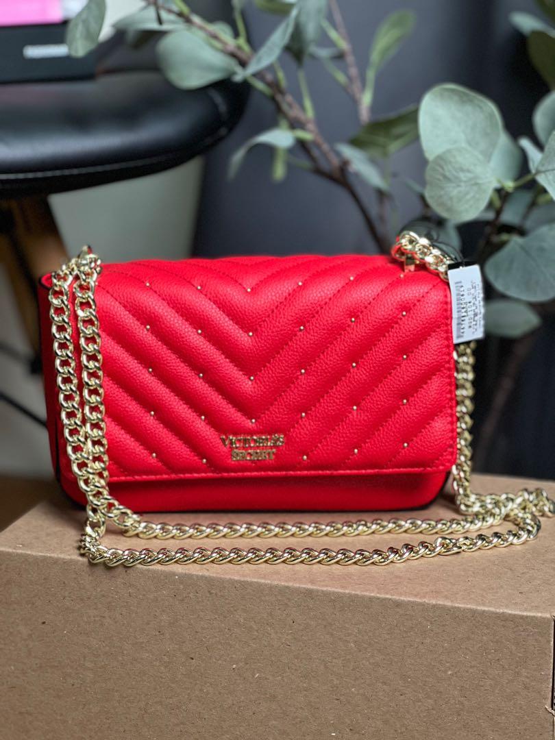 victoria secret purse red