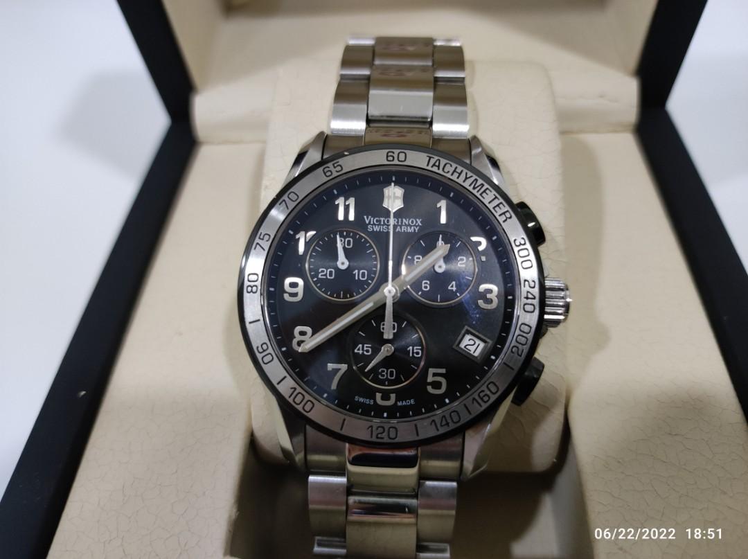 Swiss army chronograph best sale watch