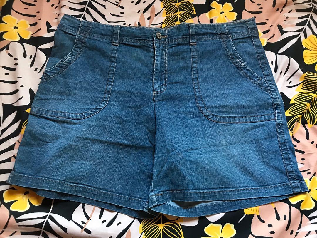 Faded glory jean shorts best sale plus size