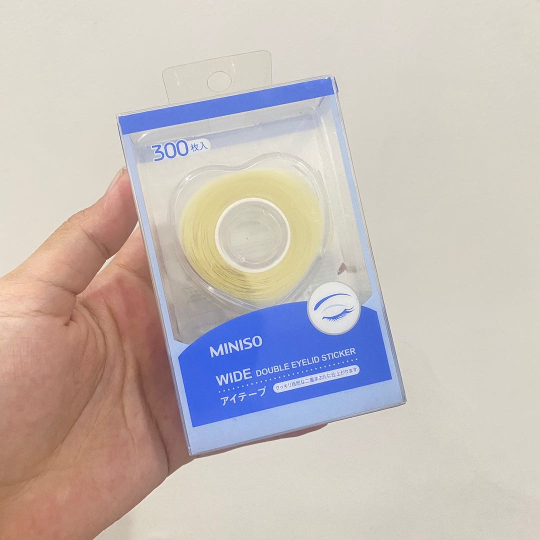 Wide double eyelid sticker/tape miniso