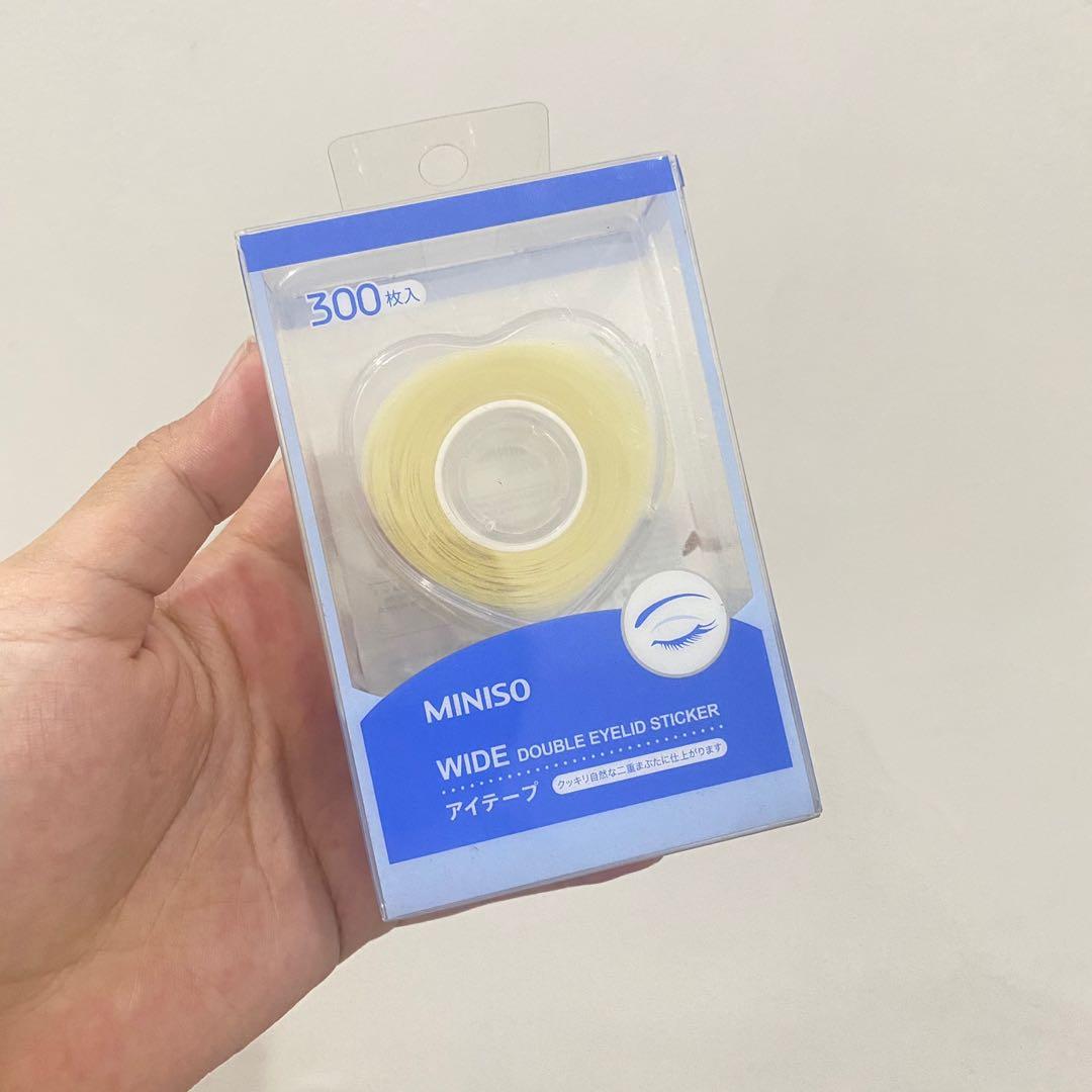 Wide double eyelid sticker/tape miniso