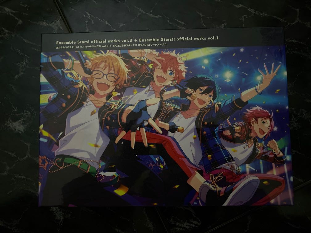 wts enstars ensemble stars official works vol3 + vol1, Hobbies & Toys ...