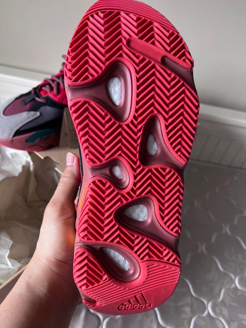 Yeezy Boost 700 HI RES RED Men s Fashion Footwear Sneakers on