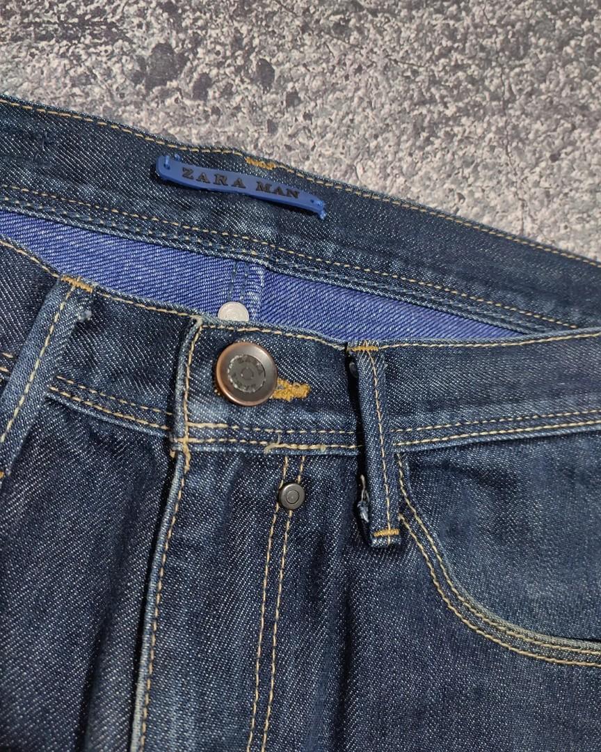 ZARA MAN Slimfit Raw Jeans -Harga : 150 
