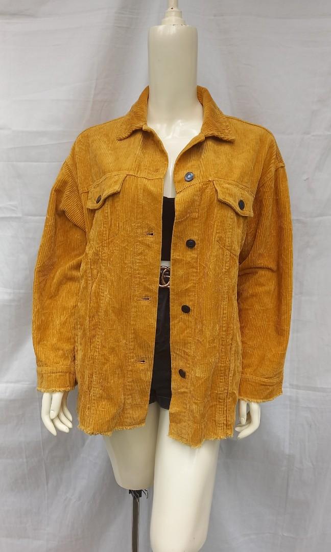 Mustard Corduroy Jacket