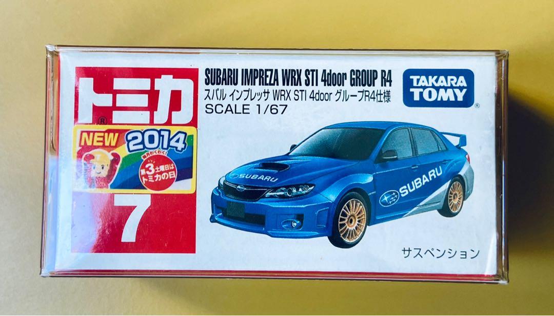 全新未開 Takara Tomy Tomica 7 Subaru Impreza Wrx Sti 4door Group R4 有膠盒保存 其他 其他 Carousell