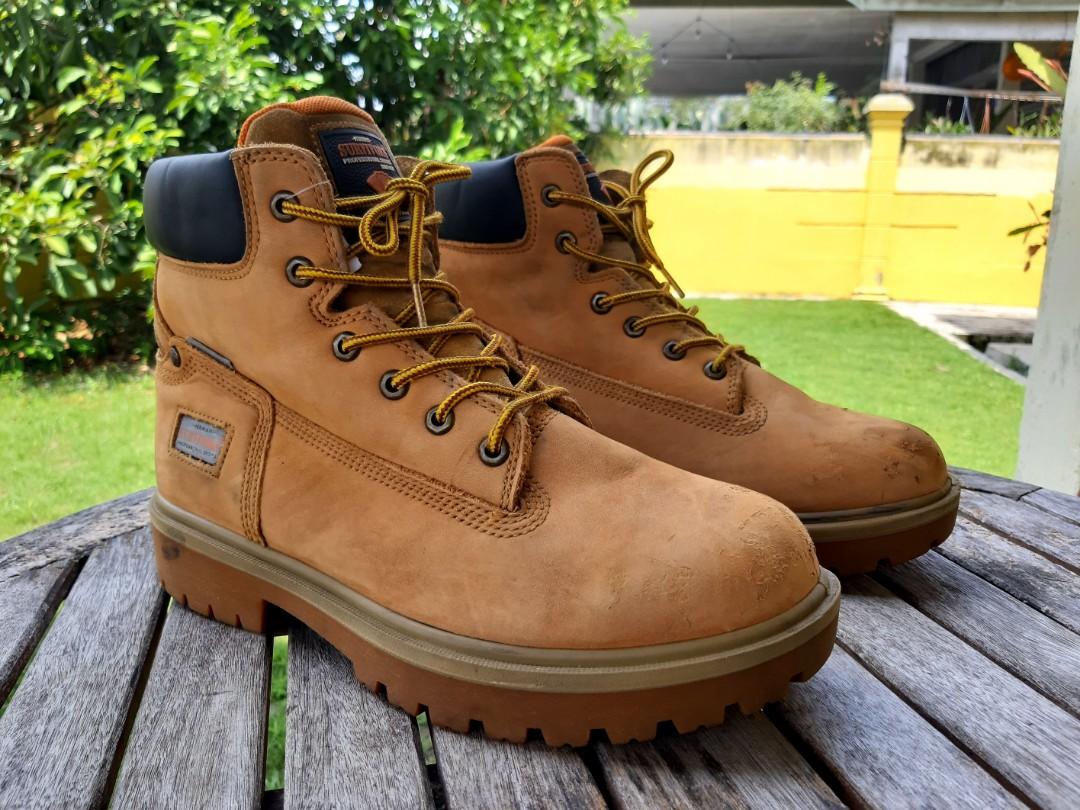 8UK HERMAN SURVIVORS MEN S DRILLER WORK BOOTS STEEL TOE Men s