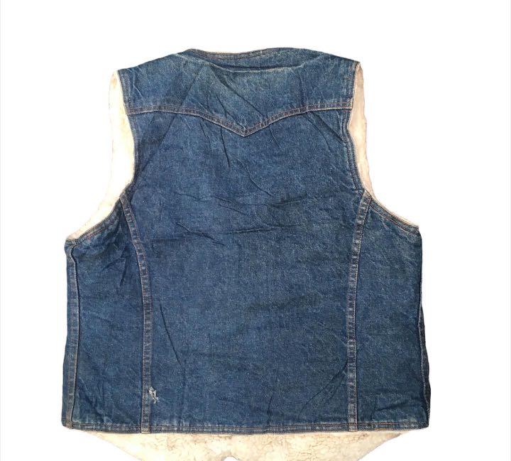 90s vintage levis vest sherpa jacket 