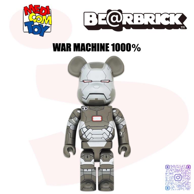 現貨BE@RBRICK WAR MACHINE 1000％ MARVEL INFINITY SAGA IRONMAN 3