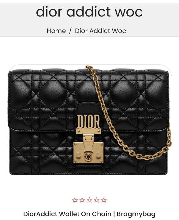 Dior addict wallet discount on chain price