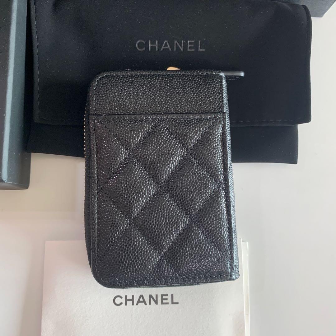 🚨已賣出，可代購全新new Chanel 香奈兒銀包拉鍵包Card Holder zipped