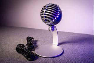 幾乎全新，美國知名品牌 SHURE MV5電容式麥克風