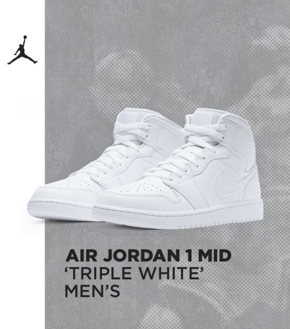 jd 1 mid all white