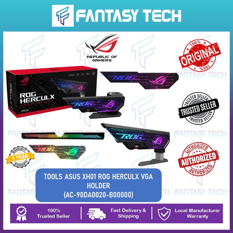 ASUS ROG Herculx ARGB Graphics Card Holder Aura Sync (AC90DA0020