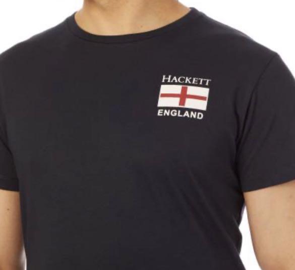 Authentic Hackett England Usc Tee Luxury Apparel on Carousell