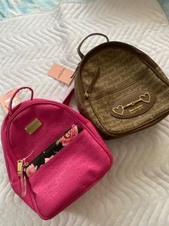 Juicy Couture Pink Mini Zippy Backpack