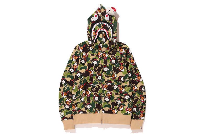 hello kitty bape sweater