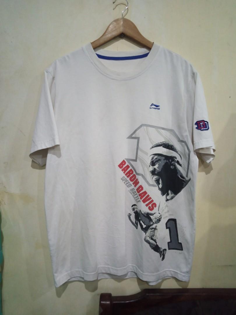 Baron Davis X Li Ning tee shirt tshirt Men s Fashion Tops Sets