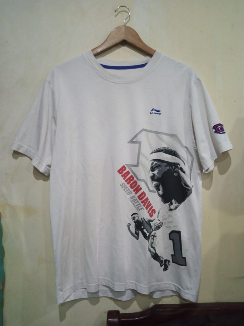 Baron Davis X Li Ning tee shirt tshirt Men s Fashion Tops Sets