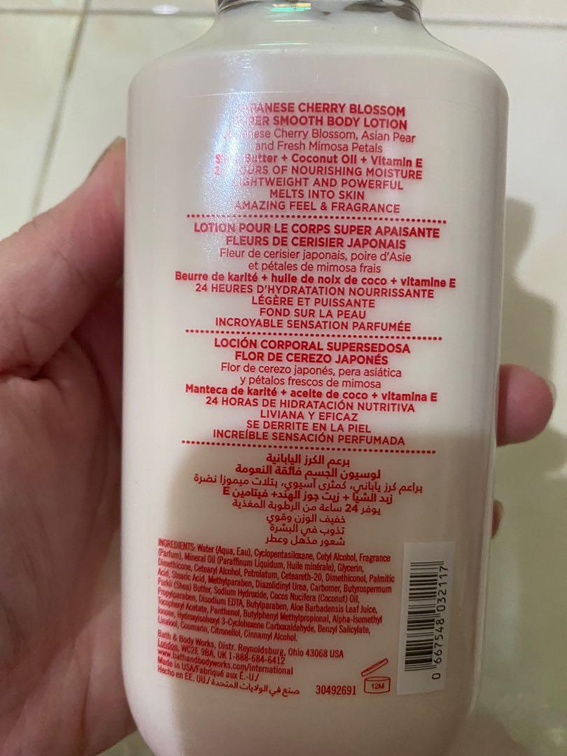 Bath & Body Works Body Lotion bbw