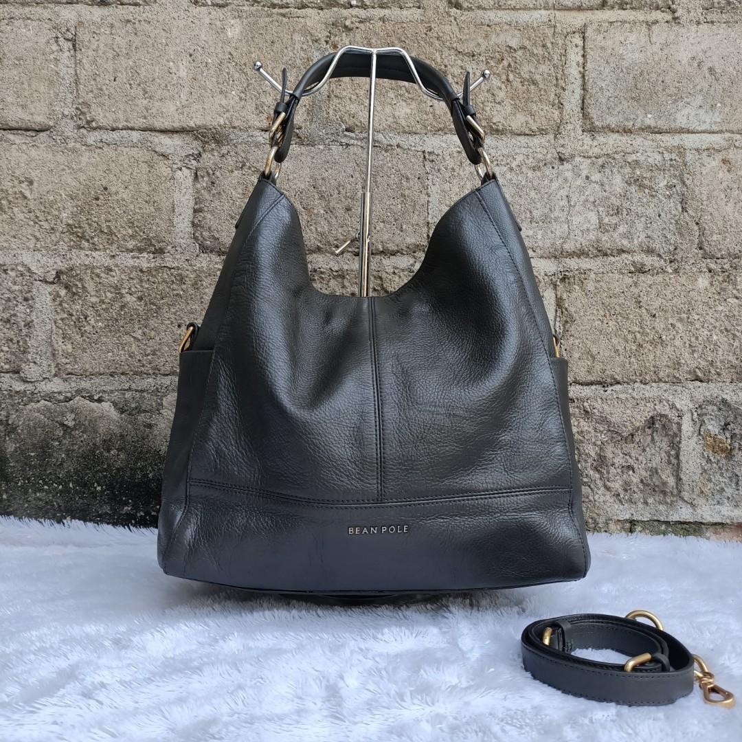 BEANPOLE Grey Sling Tote Hobo Shoulder 