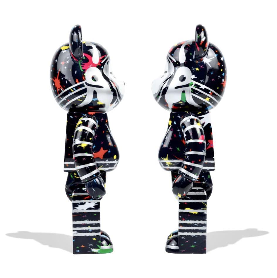 BBC - BE@RBRICK BBC STARFIELD BLACK 100％ 400％ Bearbrick BBC Starfield 100%&400% Billionaire Boys Club