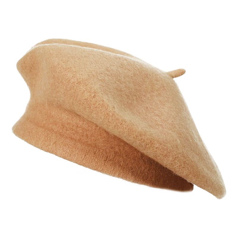 beige beret