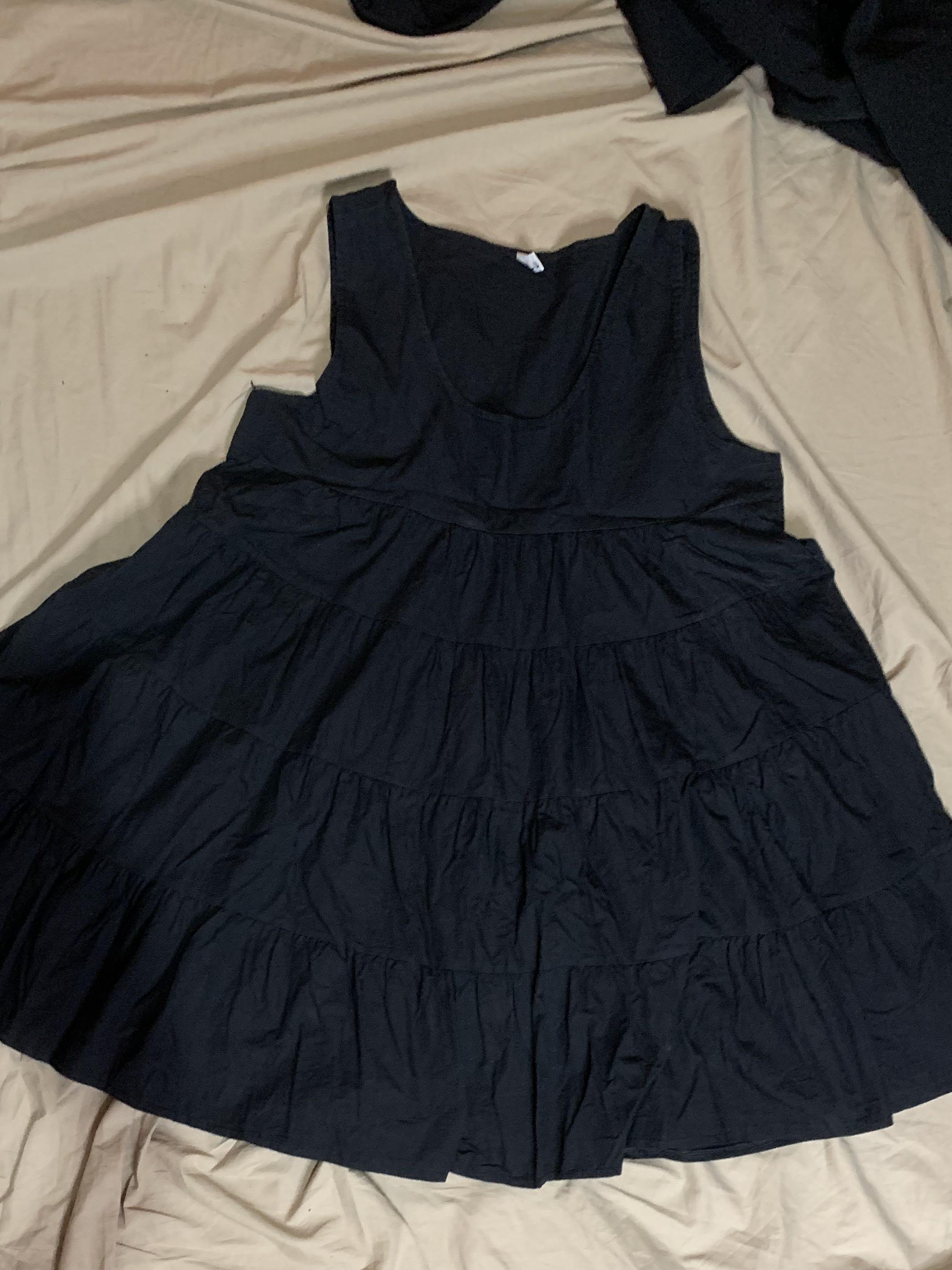 black lolita cute dress (Category: Dresses) located in Manila. Submitted by secanhanrin (Listing ID 1168422731, Image 2). Description: - bought sa ukay for the same price - sinukat lang pero never sinuot ng matagal - no issues but manage expectations since from ukay - rfs: too short for me - no size on tag - usually small to med size ako and sakto lang siya sa akin pero maikli (see photos) - I’m 5’6 and 48kg for reference - will send more picture
