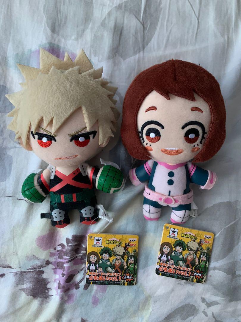 BNHA Bakugo Ochako tomonui plush Hobbies Toys Memorabilia