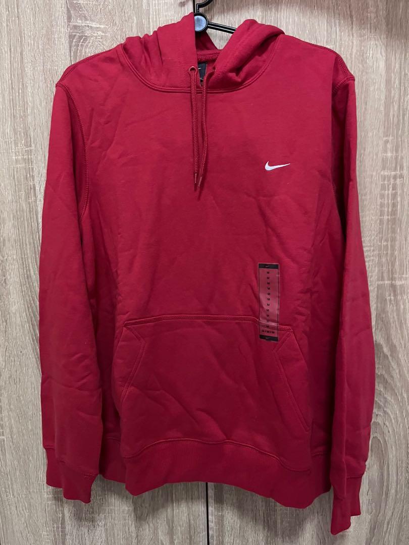 All red nike best sale sweater