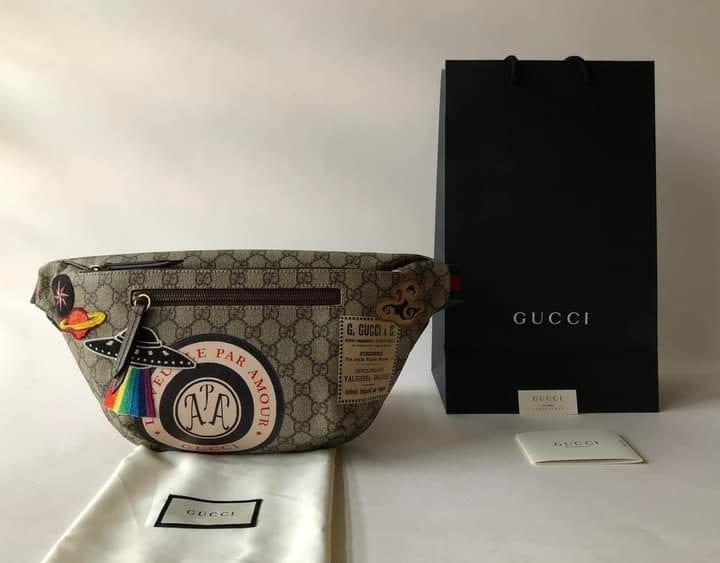 Gucci courrier gg supreme belt bag price sale