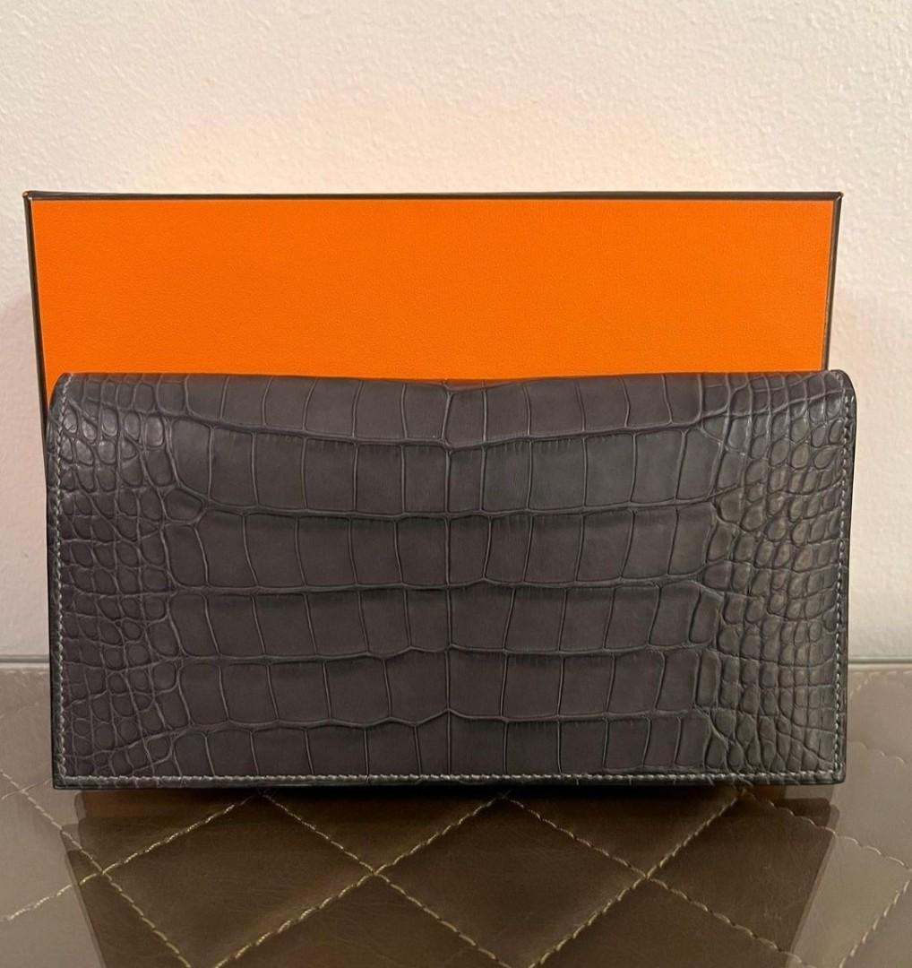 Hermes Men Wallet, Luxury, Bags & Wallets on Carousell