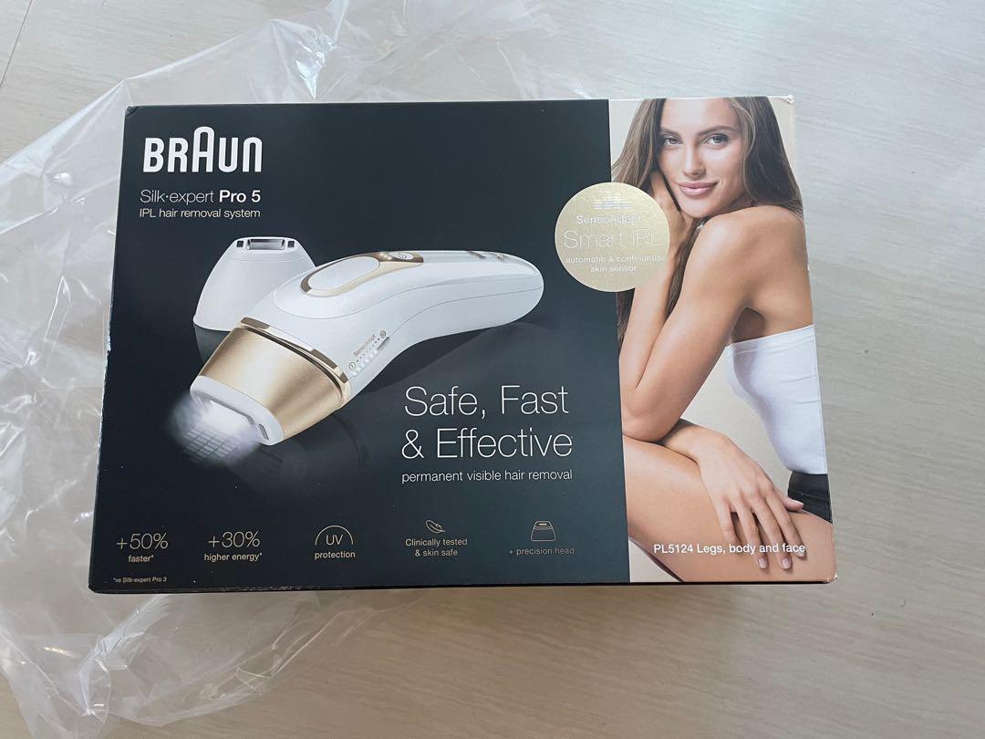 全新braun silk expert pro 5 彩光脫毛器, 美容＆化妝品, 沐浴＆身體