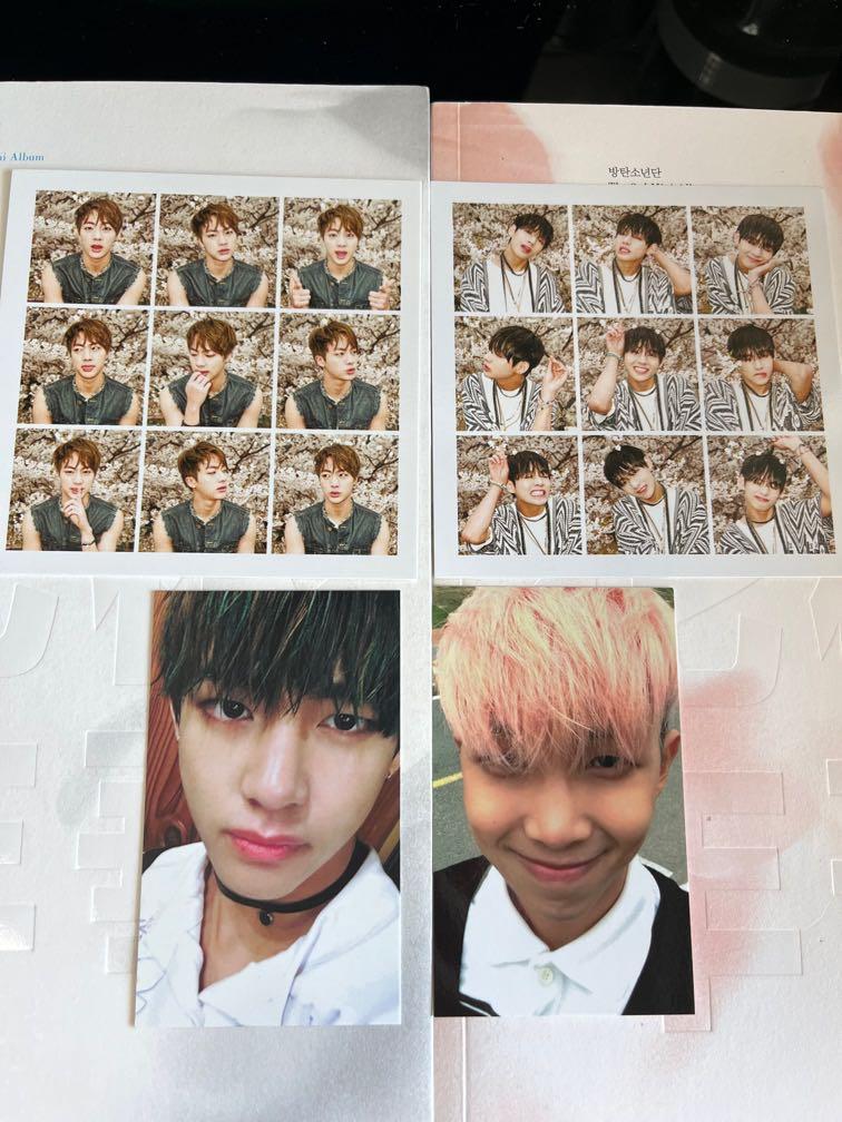 急放 Bts 花樣年華pt 1 2 專v Rm Jin小卡 興趣及遊戲 收藏品及紀念品 韓流 Carousell