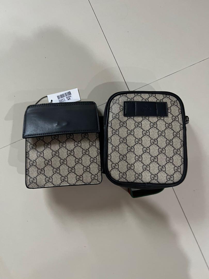 Bumbag waist bag pria gucci defect, Fesyen Pria, Tas & Dompet , Ransel