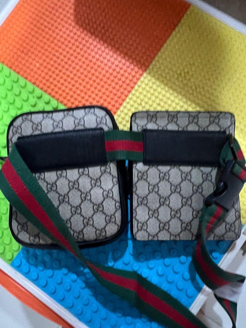 Bumbag waist bag pria gucci defect, Fesyen Pria, Tas & Dompet , Ransel