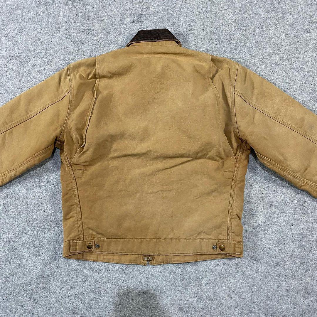 CARHARTT DETROIT JACKET BROWN, Fesyen 