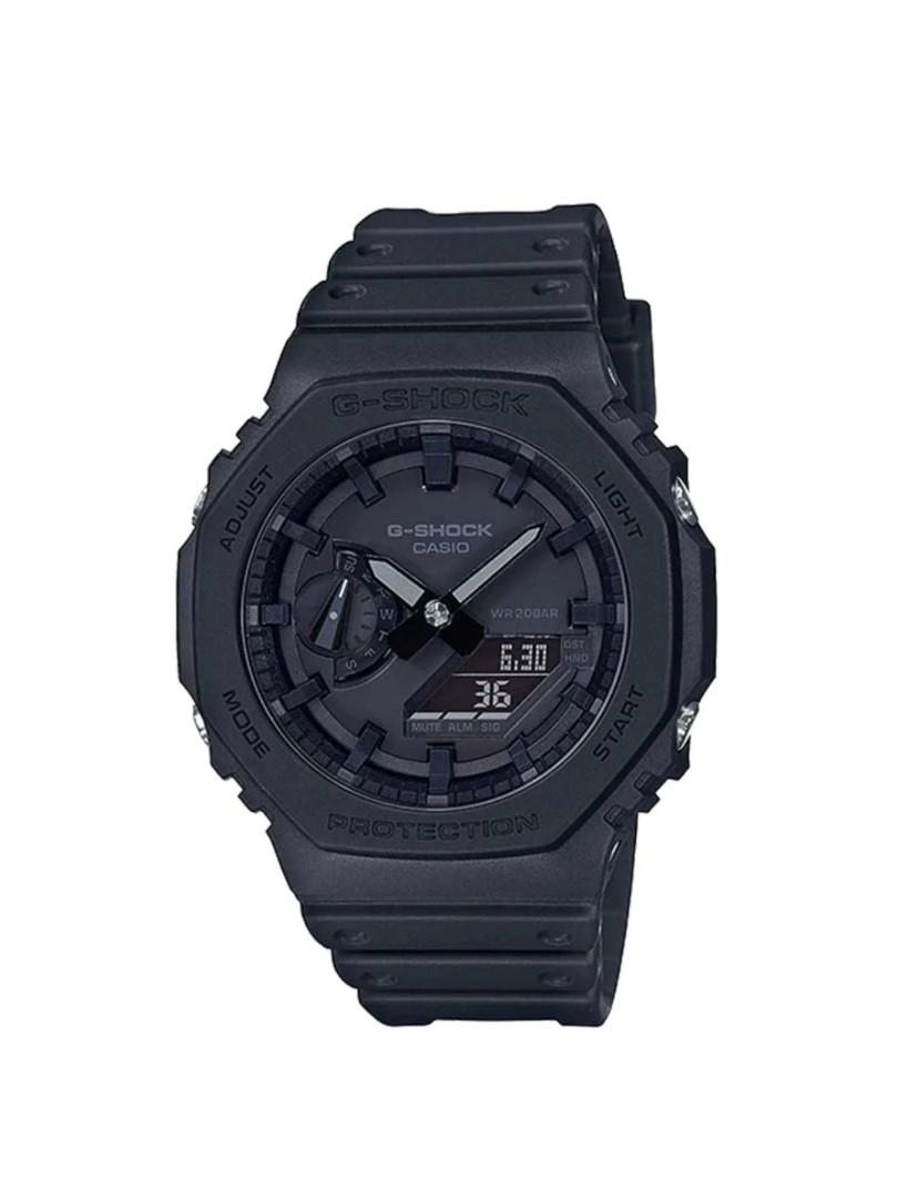 casio GA 2100 full black stealth