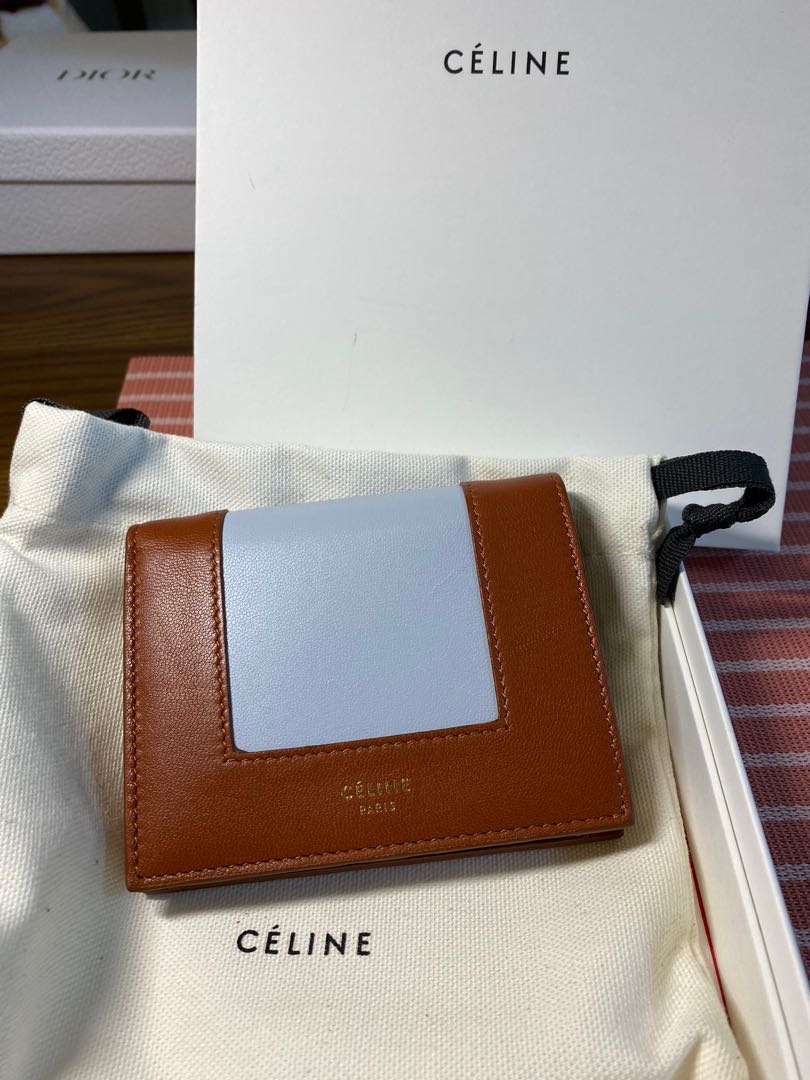 Celine hot sale frame wallet