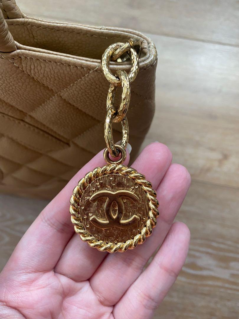 Chanel Womens Medallion Tote Beige – Luxe Collective