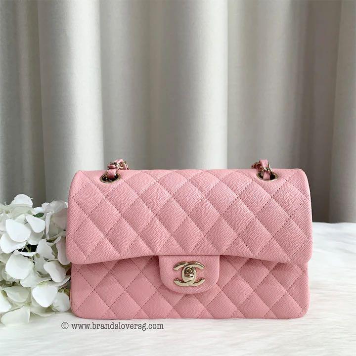 ✖️SOLD✖️ Chanel Small Classic Flap CF in 22C Pink Caviar LGHW