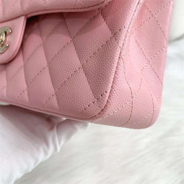 ✖️SOLD✖️ Chanel Small Classic Flap CF in 22C Pink Caviar LGHW, Luxury, Bags  & Wallets on Carousell