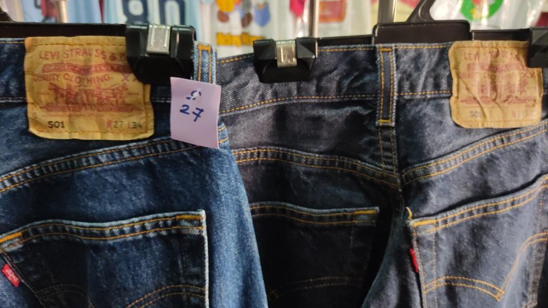 Combo levis 501 size 27